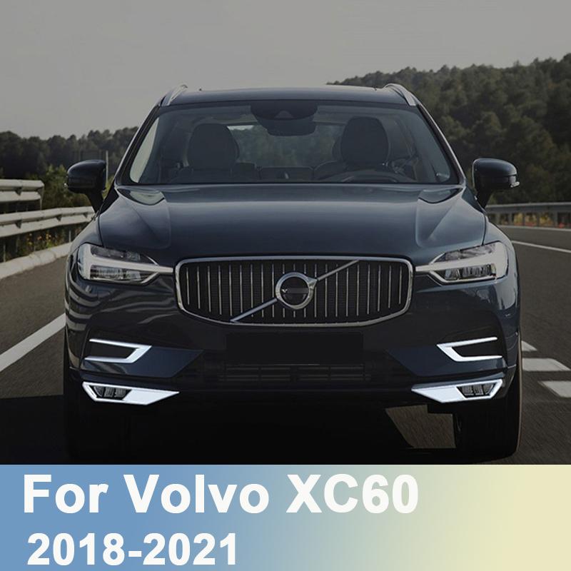Pentru Volvo XC60 2018 ABS, acoperire pentru faruri de ceață față pentru mașină, acoperire, accesorii de stil