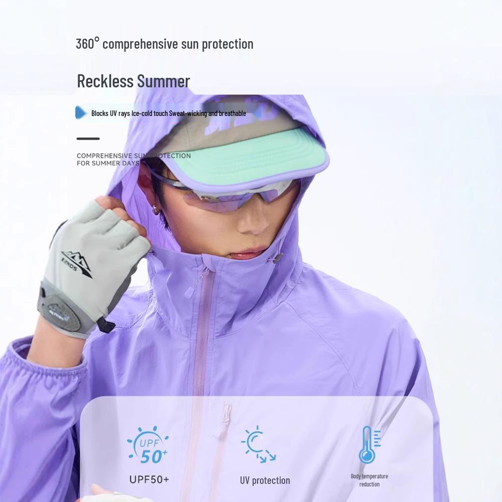 Woodpecker Women's Summer UV-Protective Cycling Jacket: Stylish, Lightweight, and Loose-Fitting.