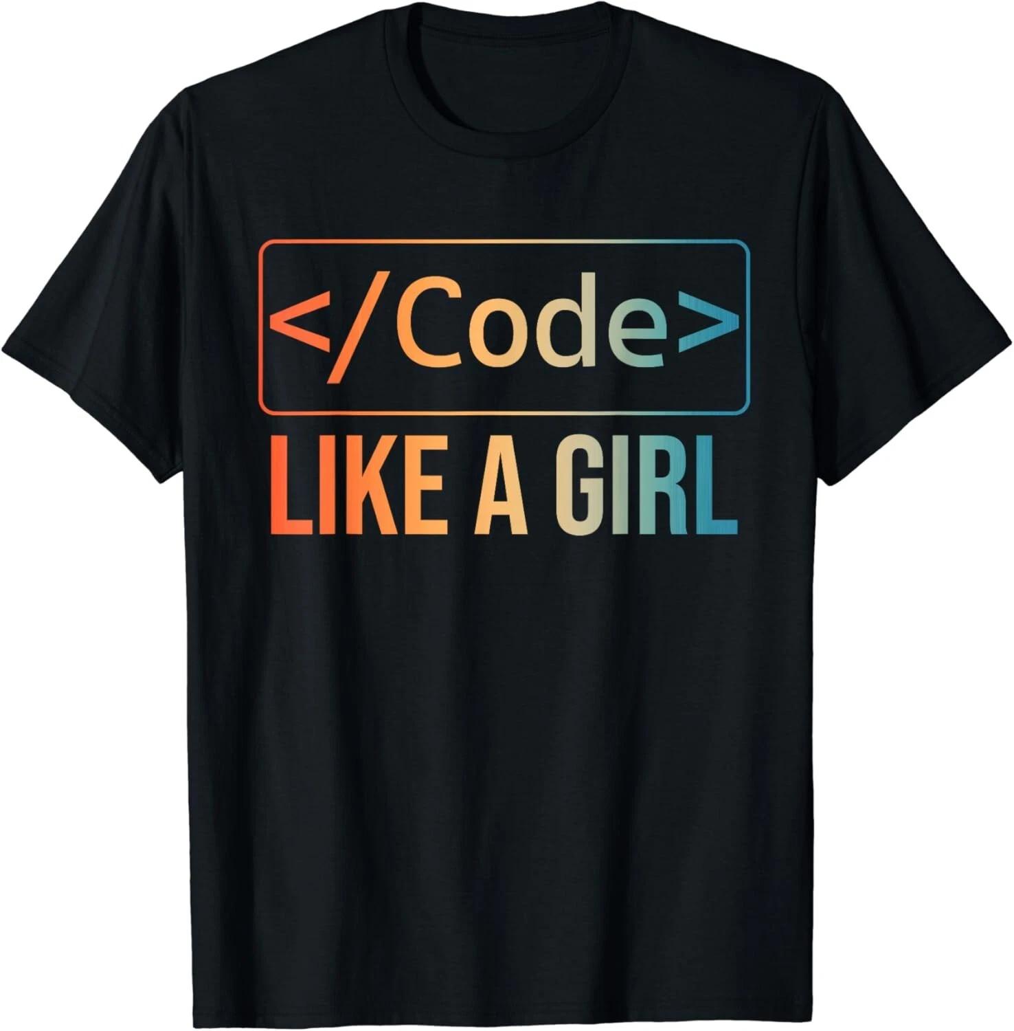 

Funny Girl Coder Design Computer Programming Web Developers Gift Unisex T-Shirt XL