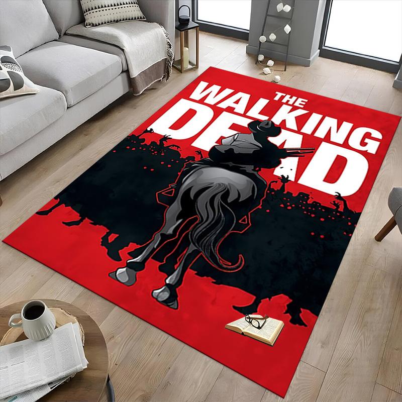 1pc walking dead Carpet, Office Rug Outdoor Mat Home Decor Area Carpet Festival