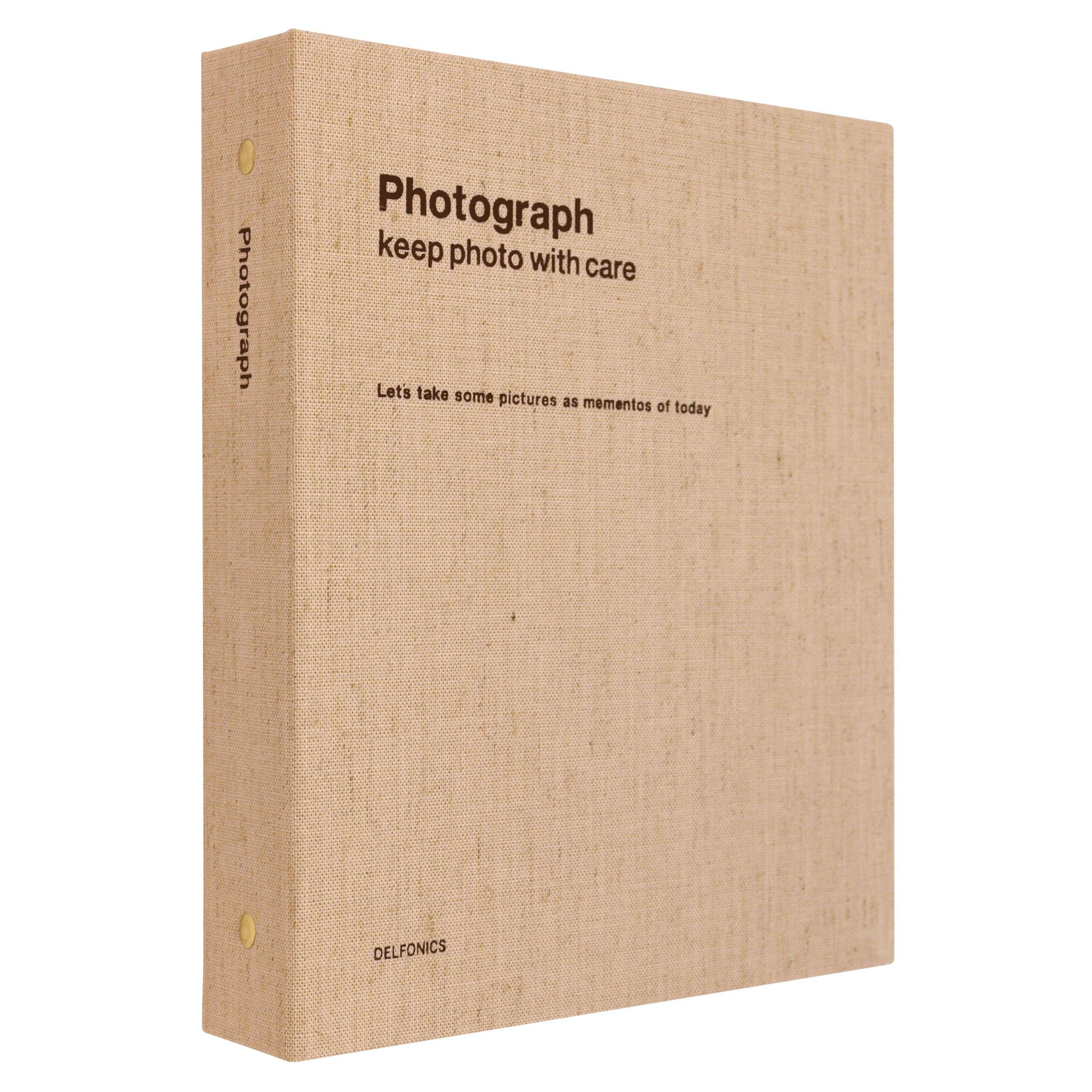 Delfonics PD Photo Album Ring M Linen