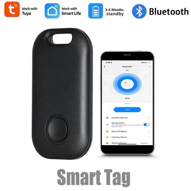 Kablosuz Mini GPS Takip Cihazı Kayıp Önleme Alarmı Anahtar Çocuk Çanta Cüzdan Bulucu Bluetooth Uygulaması GPS Konumlandırıcı Akıllı Etiket iPhone Android İçin