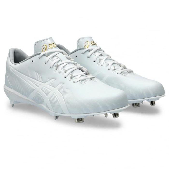 [Asics] Baseball Cleats Stud GOLDSTAGE MA 3 Unisex Adult 110 (White/White) 30.0 cm 2.5E