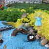 3pc Flower Fairy and Bird Crafts Ornaments, Creative Garden Decoration Bird Ornaments, Resin Crafts