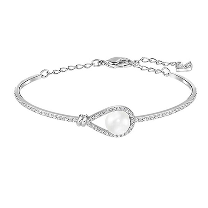 Swarovski Enlace Bracelet Women s White Gold 5221130 золотой