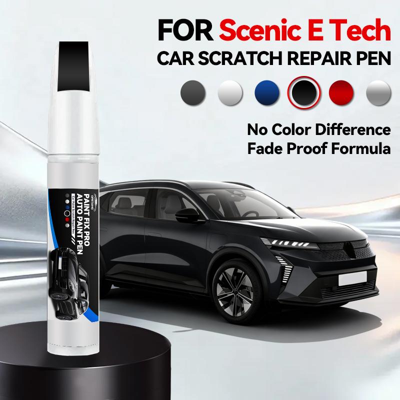 

Для Renault Scenic E Tech Фарба-ремонтний маркер Зафарбовування подряпин DIY Автоаксесуари Чорний Білий