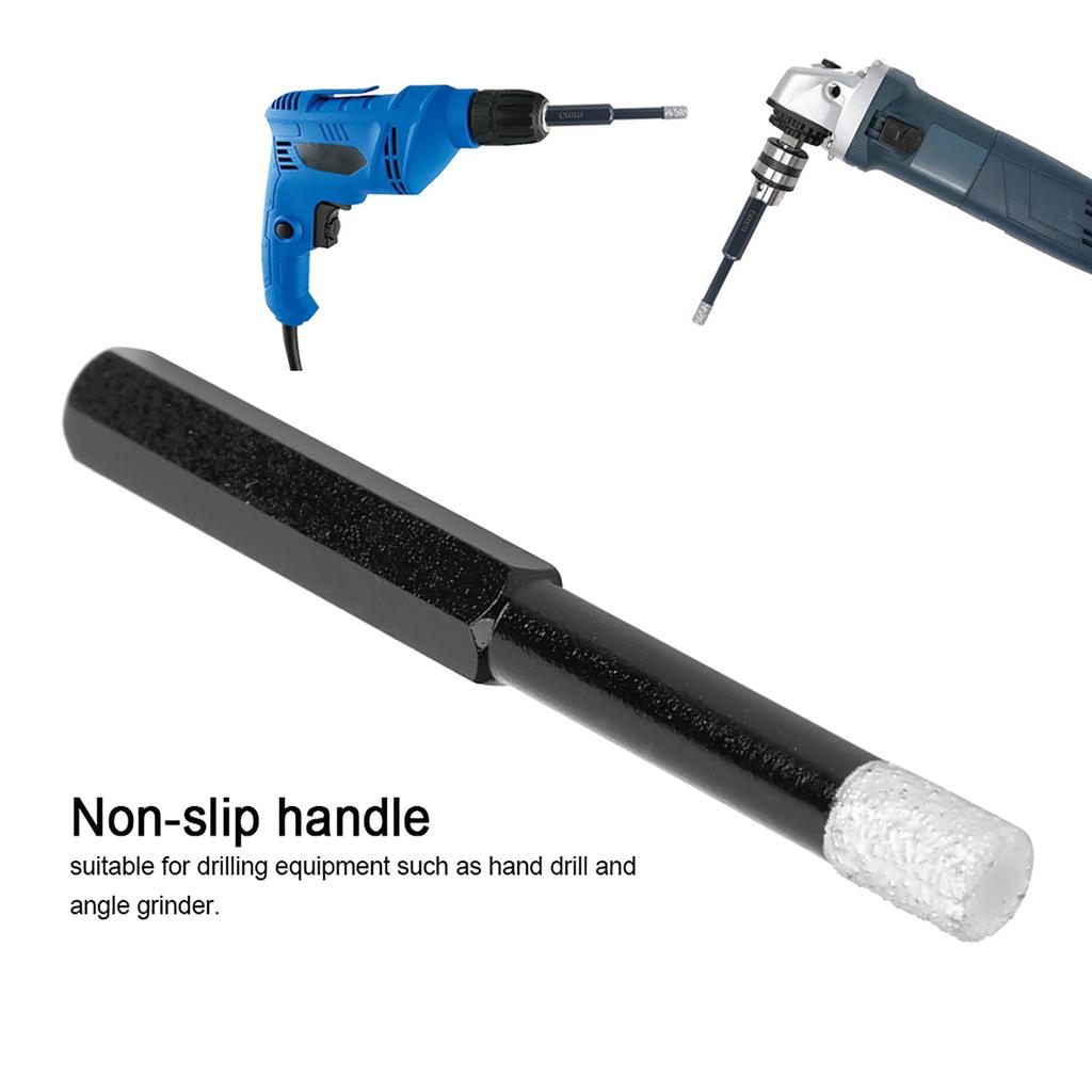 Anti‑Slip Hex Shank Dry Drilling Bit Hole Saw   for Marble   Tile Ceramics(6mm )