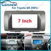7 Inch 2DIN Car Fascia Radio Panel For Toyota bB 2005  Subaru Dex 2008  Daihatsu Coo 2005  Frame Kit Install Facia Face Plate
