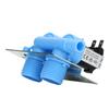Washer Water Inlet Valve Kit with Mounting Bracket Blue 2 Head 285805 Replacement AC220?240V