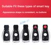 Fully Transparent Car Key Cover Shell For Mercedes Benz W176 W246 W204 W205 W212 W221 W166 X253 C253 W463 C117 C218 X156