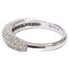 PonteVecchio K18WG 0.83ct Diamond 3-row Half Eternity Ring ring White goldUsed