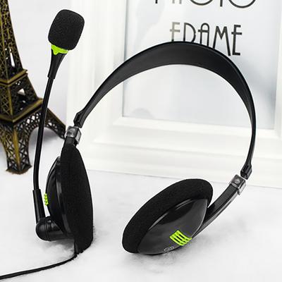 SY440 Telephone Headset Lossless Noise Reduction Breathable USB 3.5mm MIC Long Cable Call Center