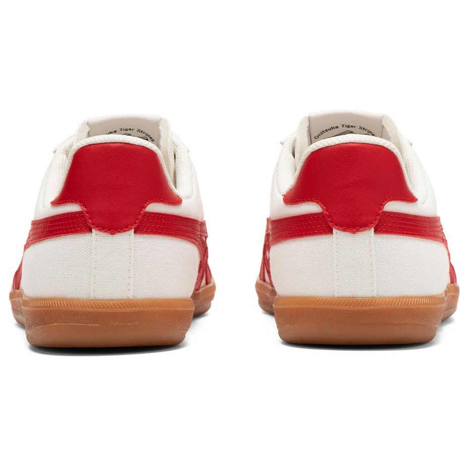 ONITSUKA TIGER DD Trainer Demping Antislip Duurzaam Lage Sneakers Unisex Sneakers Wit Rood 1183B479-103