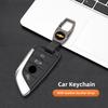 3D Metal Leather Auto Emblem Badge Keychain For Chevrolet Corvette Montana TrailBlazer Silverado Traverse Camaro Suburban Equino