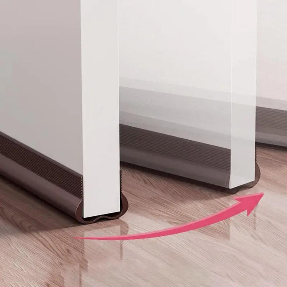 1pc 93cm PVC Door Bottom Seal Strip Weather Strip Under Door Draft Stopper Thicker Cold Gap Sealing Weather Strip