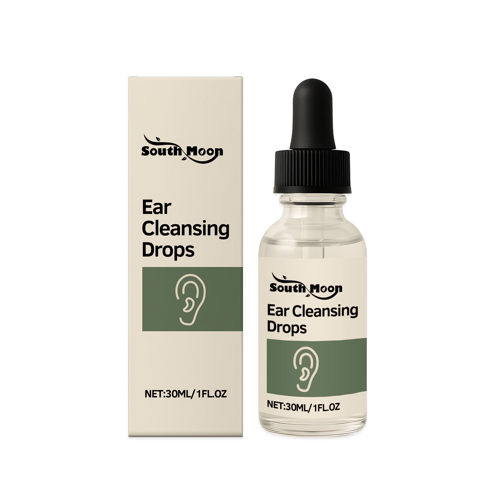 Gentle Daily Ear Care Drops for Moisturizing Cleansing and Comfortable Ear Hygiene Maintenance 30ml