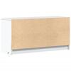 Vidaxl TV Cabinet with LED, White, 100X34X50 Cm, Wood-Based Material