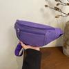 Gift Large Capacity Fanny Pack Waterproof Adjustable Strap Waist Crossbody Bag Multi-Pocket Zipper Pocket Hands-Free Bag Running