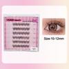 6 Rows Self Adhesive Eyelashes No Glue Individual Lashes High Quality Soft Idol Lash Clusters