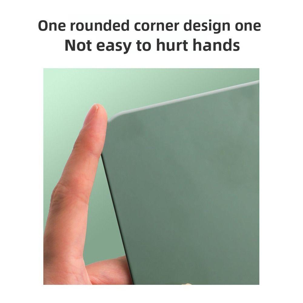 2Pcs Set Transparent Acrylic Bookends Non-Slip Desktop Book Stand Book Organizer  School Stationery