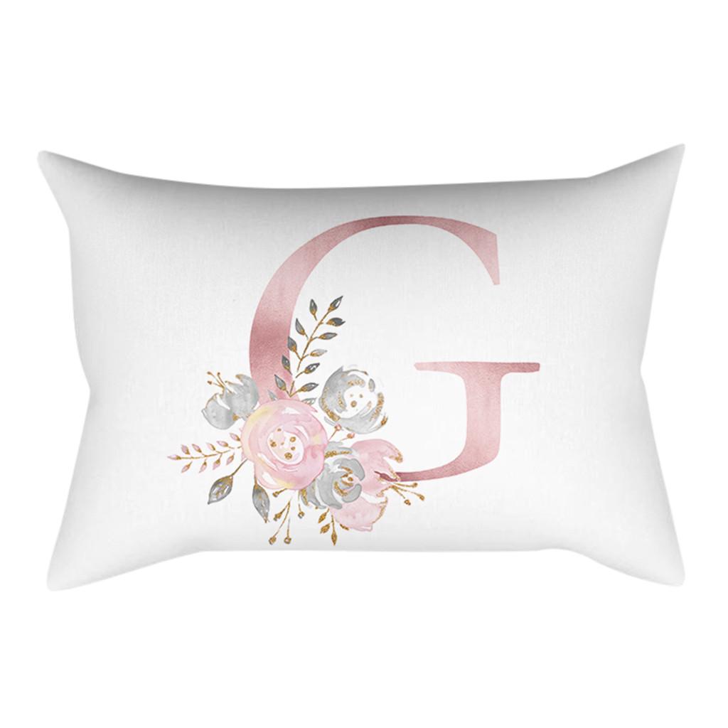 30x50 Cm Kinder Zimmer Dekoration Brief Kissen Englisch Alphabet Pillowcases