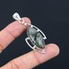 Gift For Women Pendant 925 Sterling Silver Natural Kambaba Jasper Gemstone