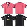 Traje de Fútbol Impreso de Calle de Secado Rápido para Hombres y Mujeres Camiseta Deportiva Casual Holgada de Manga Corta Tendencia