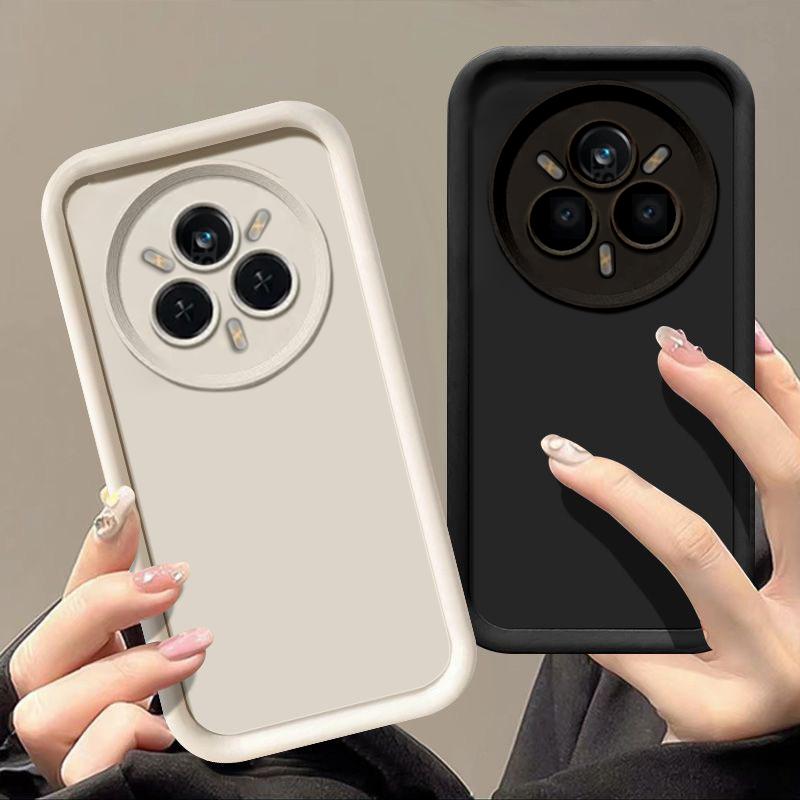 Handyhülle für Realme 14 Pro 5G Hülle Globale Version Matt Hautgefühl Schale Rückseite Realme 14pro Ultra Stoßfeste Abdeckung