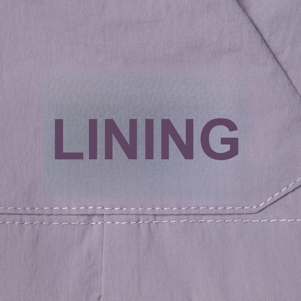 Li Ning Sports Lifestyle Series Solid Color Mid Waist Breathable Versatile Straight Leg Sports Shorts Women shorts Dark-Gray Purple AKSV408-5