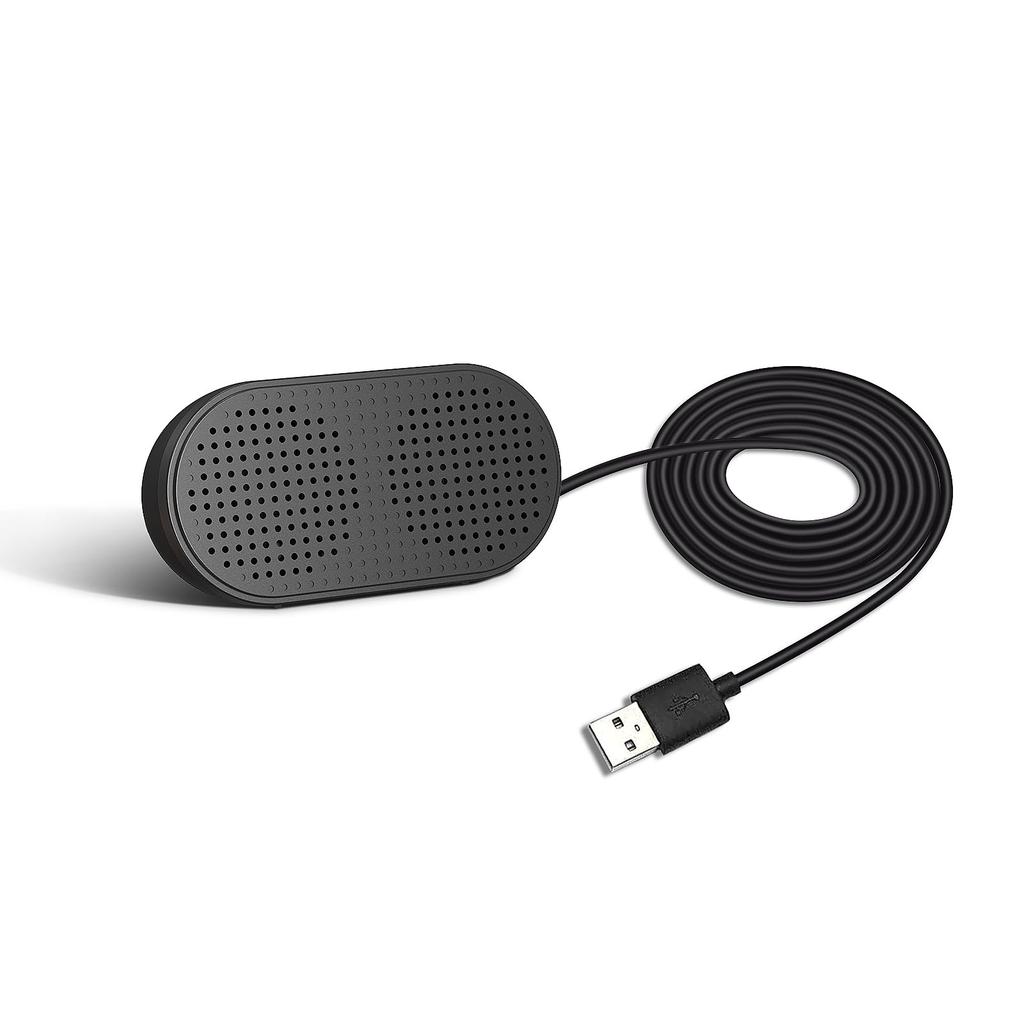 Apqfw Small Loudness Speaker with USB Black Connection, Space-Saving Design, HM5002,