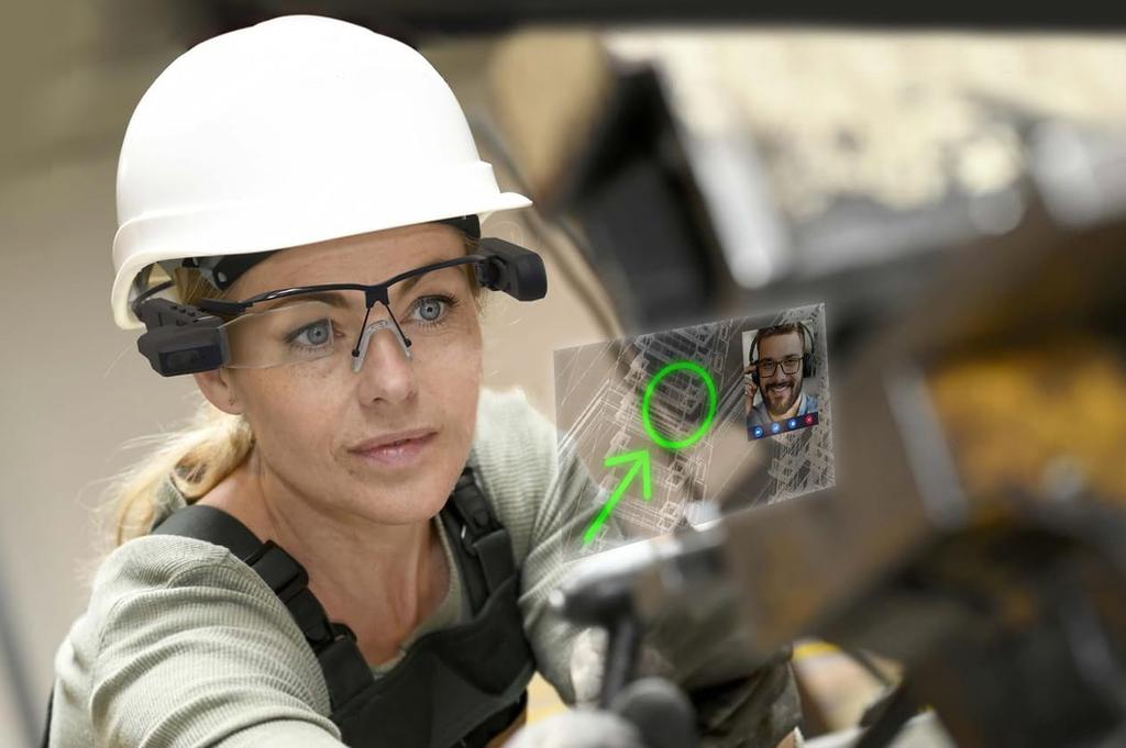 VUZIX Smart Glasses Option (Lensless Frame)