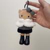 Plush Keychain With Heart Closure For Girls And Gift Use