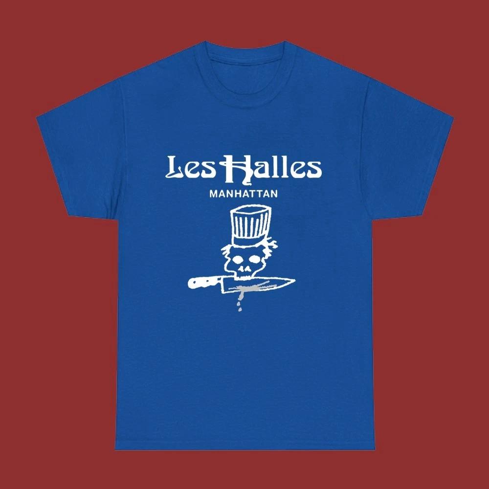Les Halles Manhattan Restaurant Men s Blue Size S-5XL S