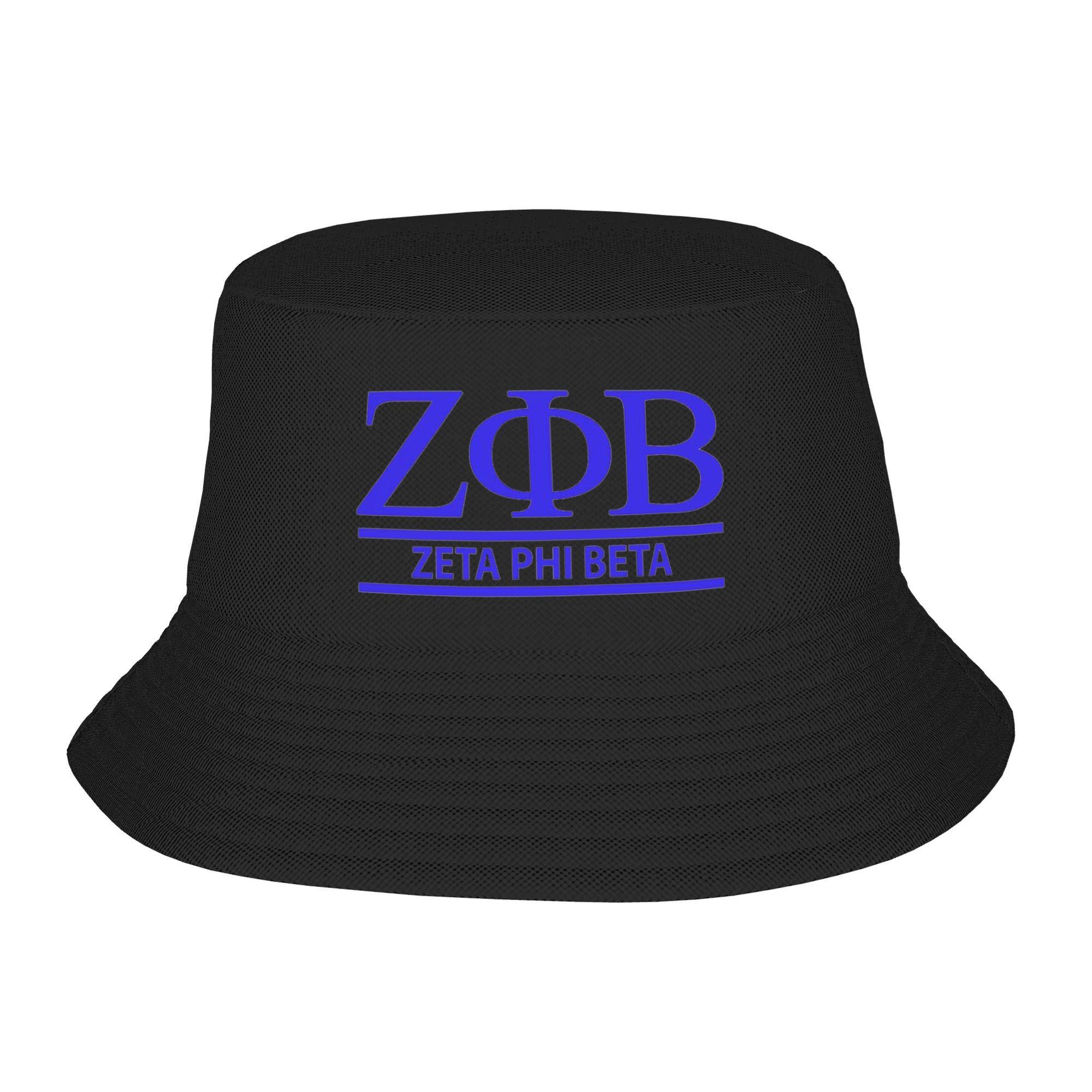

Zeta Phi Beta Greek Letter 1920 ZOB Bucket Hat Panama Bob Hats Outdoor Autumn For Summer Beach Fishing Unisex Fisherman Caps One Size