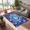 Manchester City Geprint Flanellen Vloerkleed Niet-Glijdend Zacht Polyester Vloerkleed Binnen Decoratie Mat voor Slaapkamer Woonkamer Bank