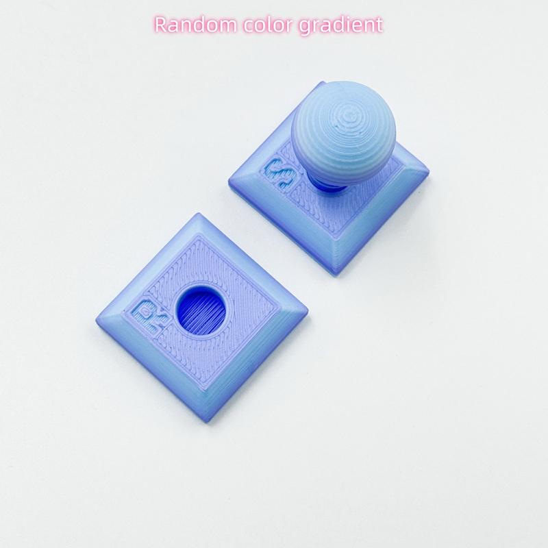 2 Pcs/Set Detachable Crystal Dot Craft Tool Accessories Stamp Relief Roller for Clay & Paper Craft Projects