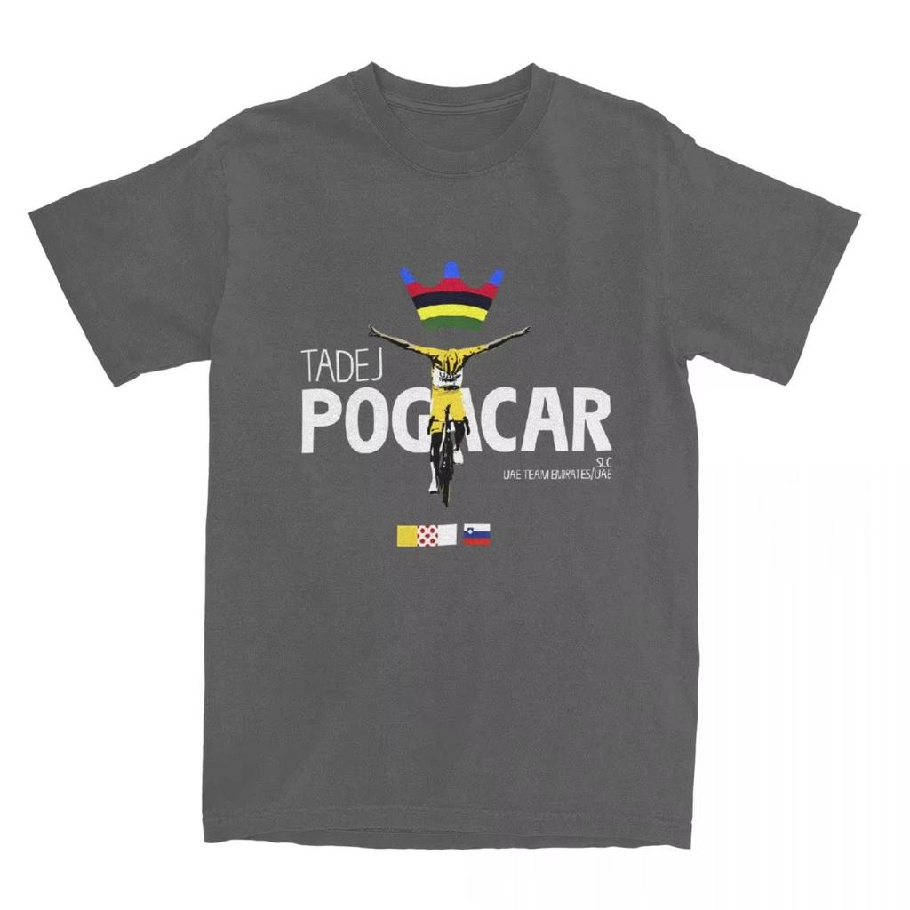 2026 Unisexs Tadej Pogacar Ciclismo Pogi Team Magliette TourdeFrance Unisex Unisex Maglietta