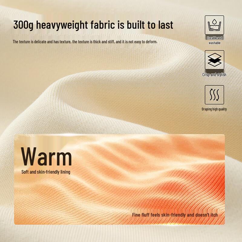 Mark Hua Fei Men's Heavyweight Loose Fit Crewneck Sweatshirt