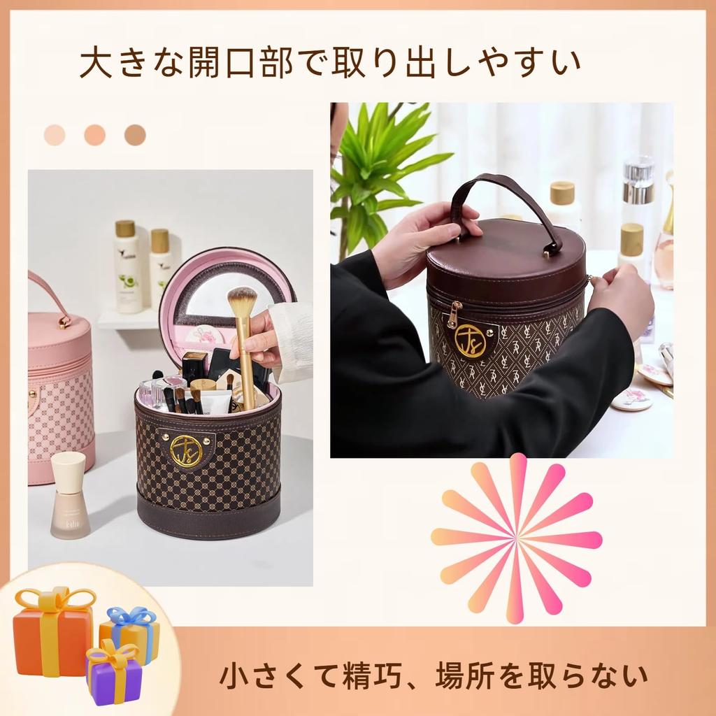 Tumecos 3D Makeup Travel Makeup Waterproof Storage Large Cosmetic Portable Cosmetic Multifunctional Vanity Travel Cosmetic Makeup Toiletry Bag for