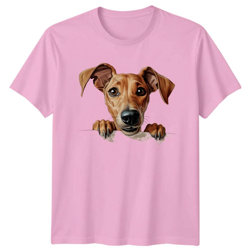 Cute Dog PeekABoo TShirt Animal Lover Tee Pet Dog TShirt