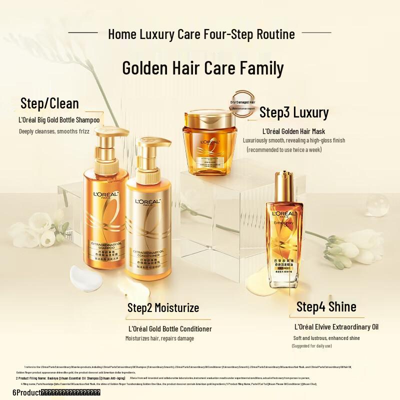 L'Oréal Extraordinary Oil Shampoo & Conditioner Set