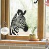 Fun-f205 Malowane Symulacyjne Naklejki Na Okna i Drzwi Zebry Dekoracje Domowe