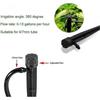 100pcs Ground Insert Eight Holes Adjustable Dripper 360 Degree Drip Irrigation - DD01