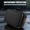 Hard Case Storage Bag for Blood Pressure Monitor Impact Resistant Pouch with Inner Pocket Shoulder Strap Carrying Bag