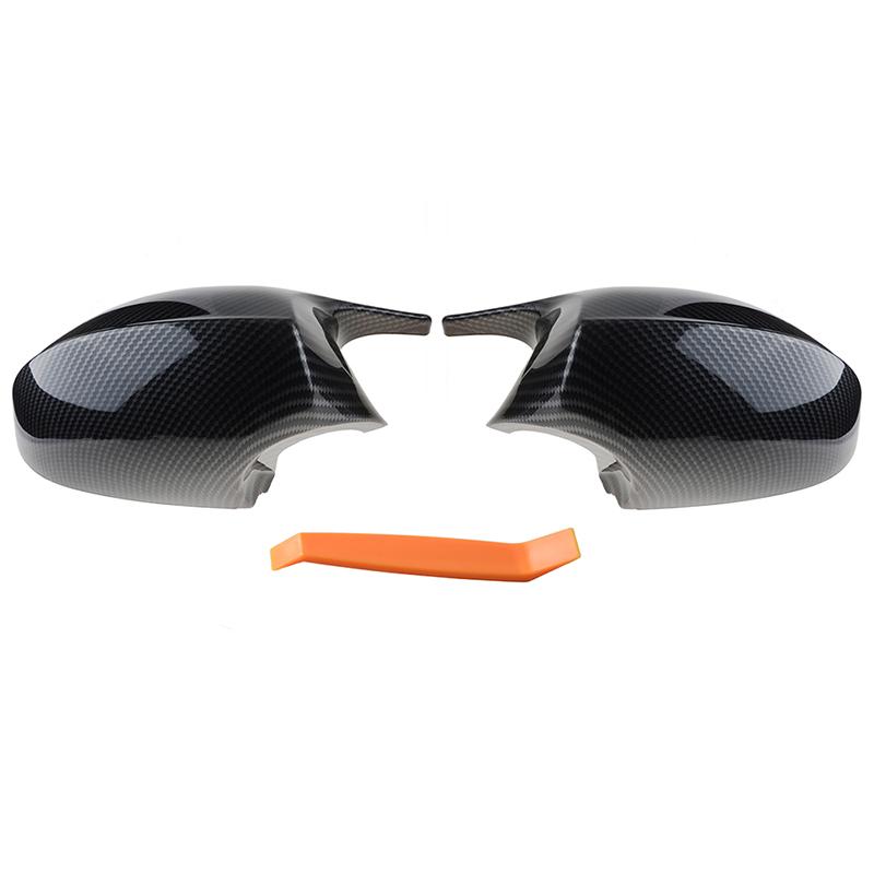 Side Wing Rearview Mirror Cap Mirror Cover Fit For BMW E90 E91 2005-2007 E92 E93 E81 E82 E88 E87 E88 Car Replacement