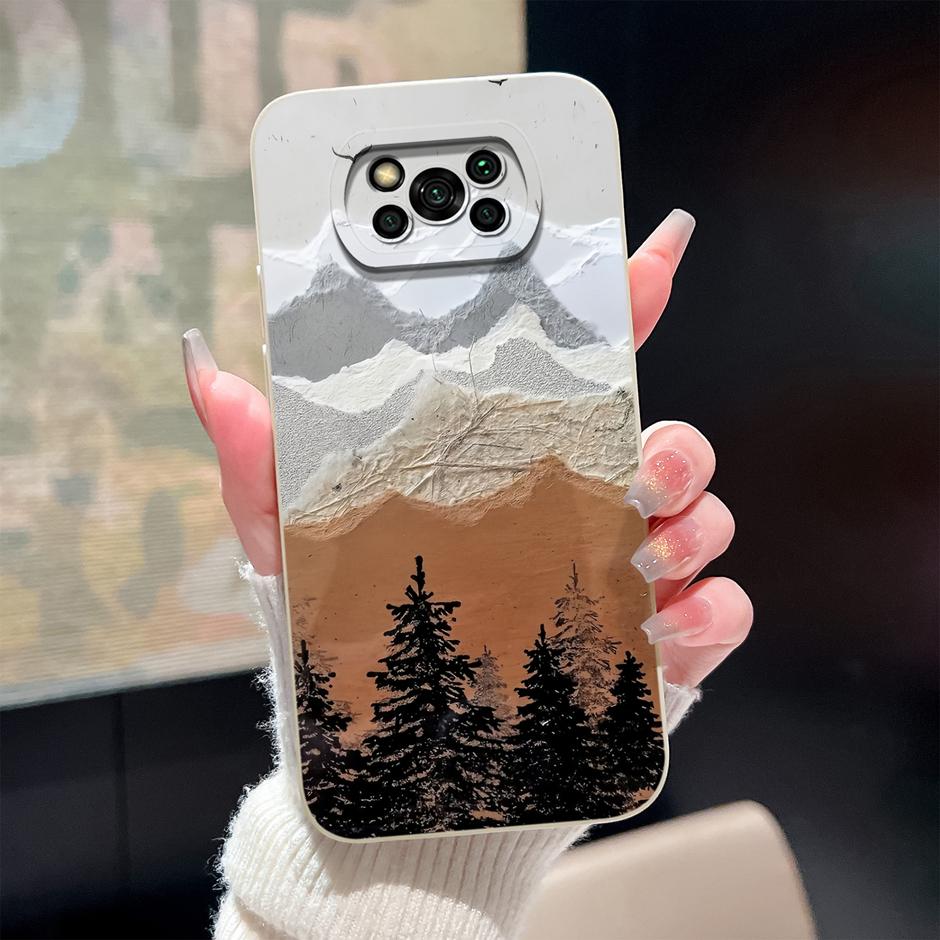 For Xiaomi Poco X3 Pro NFC GT Cases Cartoon Rabbit Lion Portable Anti-drop Lightweight Aesthetic Shell For Xiaomi PocoX3Pro Capa