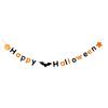 Netkaná textilie Písmeno Halloweenská dekorace Vlajka k zavěšení Květina k zavěšení Rozložení scény Párty Vlajka k zavěšení