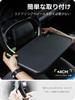 SAIJI Adjustable Car Steering Wheel Seat Table for More Stable Easy to Water Black Table, Driver's Use, Work, Eating, Clean, Durable, Resistant,