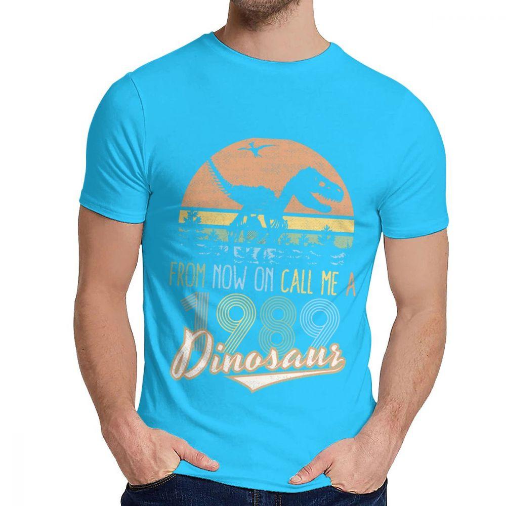 Summer From Now On Call Me A Dinosaur Funny Vintage 1989 30Th Birthday Tee Shirt For