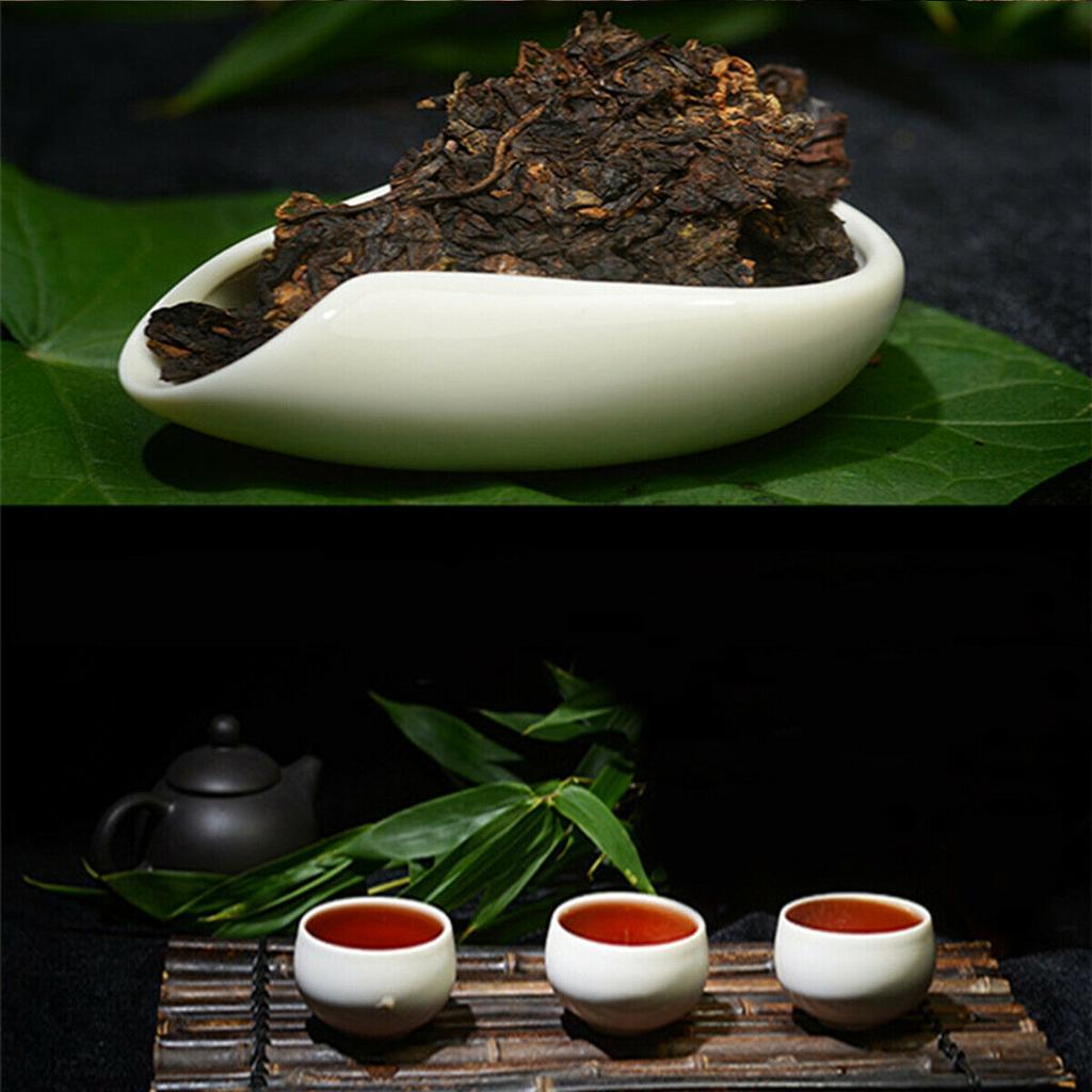 357g Pu Erh Tea Cake Organic Ripe Tea Chinese Puer Black Tea Healthy Green Food